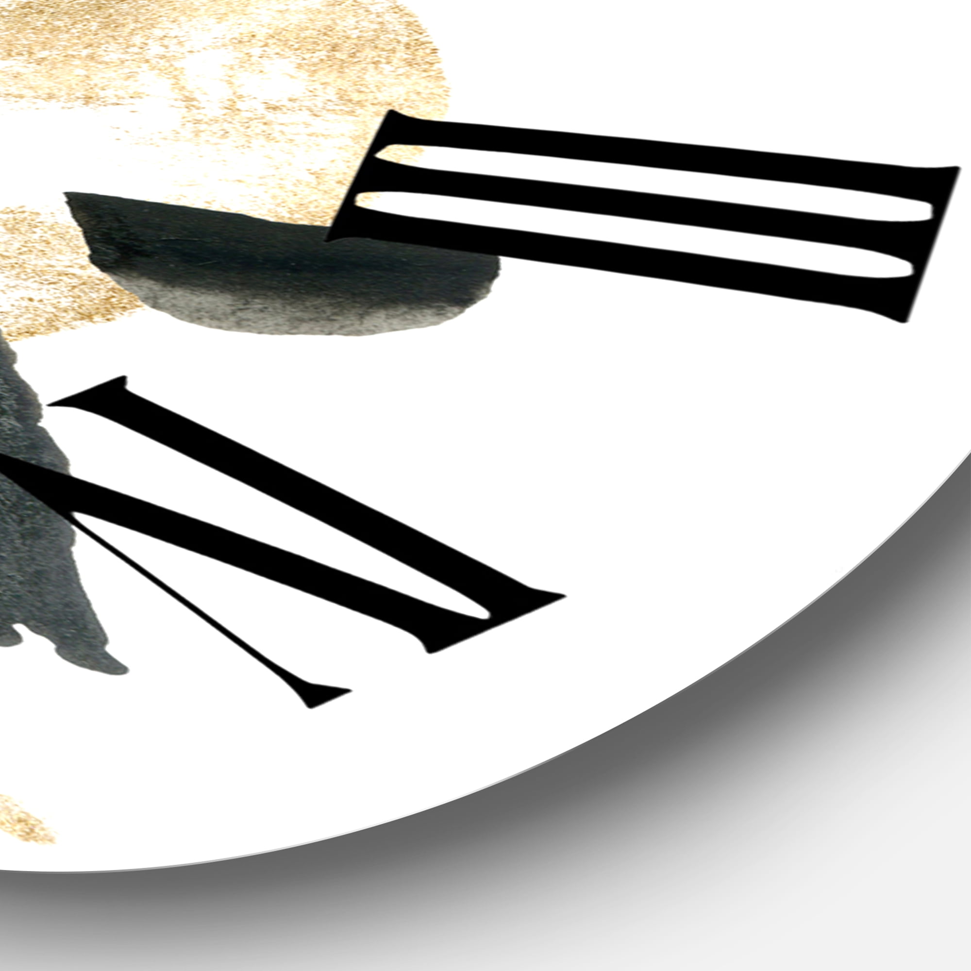 Designart 1 in Quartz Modern/Contemporary Wall Clock