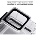 thumbnail image 2 of Case For Gopro Hero 7 Silver/white Waterproof Case 60m Protective Case With Quick Pull Mobile Plug And Screws For Go Pro Hero7 Silver/white, 2 of 4