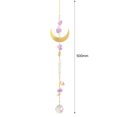 thumbnail image 3 of Colgante De Cristal Decoración Metal Rainbow Collection Hang Diamond Crystal Prisms Wind Chimes Decor (F), 3 of 4