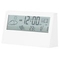 thumbnail image 2 of Indoor Hygrometer Thermometer Modern Electronic Alarm Clock Humidity Temperature Gauge Digital Clock Environmentally For Home, 2 of 8