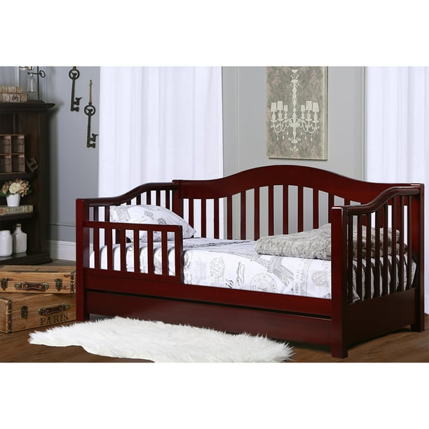 Dream on Me Toddler Day Bed with Storage, Multiple Finishes Walmart