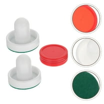MLINS Plastic Hockey Pucks for Sports Use Assorted Color 2 Sets Portable Pushers