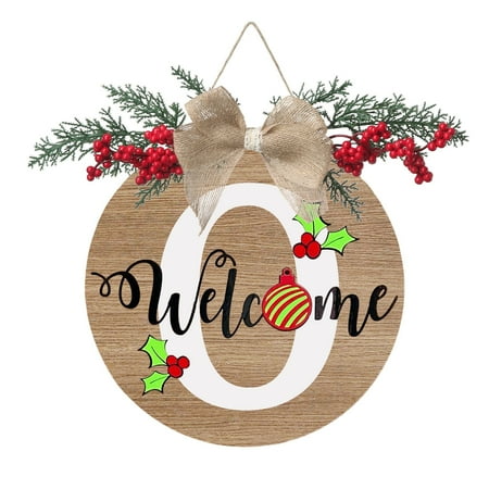

Hanging Table Christmas Front Door Individual Christmas Sign Last Name Year Round Front Door Wreath 26 Last Names Alphabet Door Hanger Front Door Decoration Garland Front Door Decoration