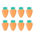 thumbnail image 2 of Disposable Paper Plate,8Pcs Carrot Shape Disposable Carrot Shape Disposable Dinner Plate Disposable Picnic Plate Ultimate Reliability, 2 of 14
