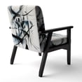 thumbnail image 5 of Designart "Abstract Neutral XII" Upholstered Modern Geometric Accent Chair and Modern & Contemporary Arm Chair - Multiple Color & Pattern, 5 of 7