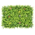 thumbnail image 2 of Matoen Grass Wall Panel 16"x24" Artificial Hedge Plant Wall, Greenery Walls, Artificial Grass Backdrop, Privacy Hedge Screen for Outdoor,Indoor,Garden,Fence, 2 of 4