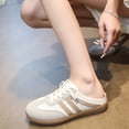 thumbnail image 2 of CHICVOMEY Women's Vintage Mules - Platform Slip-On Mules with Comfortable Sole - Retro Casual Walking Shoes for Campus Daily, 2 of 8