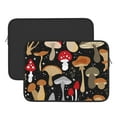 thumbnail image 3 of Bingfone Various Mushrooms Laptop Sleeve Case 13 Inch, 360° Protective Computer Carrying Bag, 3 of 9