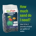 GloFish Aquarium Sand 5 Pounds, Black with Highlights in Stone Material ...
