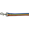 thumbnail image 1 of Rainbow Striped Nylon Collars Rainbow Stripes 1 Wide 6Ft Lsh, 1 of 1