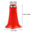 thumbnail image 2 of SKISUNO 1Set Red Plastic Clarinet Bell for Various Music Styles and Performance, 2 of 8