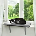 thumbnail image 3 of Coziwow Cat Window Seat Perch Pet Sunny Seat Cat Bed for Window Sill Mounted Indoor, Gray, 3 of 13