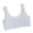 Bras - Light Blue, variant on Girls Training Bra Soft Knit Texture Wireless Bralette Cozy U Neck Tank Top Breathable Stretchy Wide Straps Everyday Wear for Young Teens All Day Soft Support