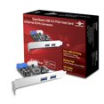 thumbnail image 1 of Tarjeta host USB 3.0 PCIe de 4 puertos Vantec UGT-PC345 con 20 pines, 1 of 3