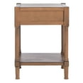 thumbnail image 7 of SAFAVIEH Filbert Solid Rustic 1 Drawer Accent Table, Brown, 7 of 7
