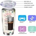 thumbnail image 4 of Godmother Gifts for Women, Godmother Coffee Tumbler Cup, to My Godmother Birthday Christmas Gift Ideas 20oz Double Wall Vacuum Stainless Steel Insulated Cup Travel Tumbler Mug, 4 of 6