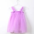 thumbnail image 1 of CAICJ98 Robes Filles Enfants Tout-Petits Filles Princesse Robe de Concours Sans Manches Florale Dentelle Robe de Bal de Promo Tenue de Fête Princesse, Violet, 1 of 1