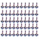 thumbnail image 2 of Nailhead Stud mano de obra fina diseño colorido DIY ligero portátil cono de hierro Studs, 2 of 8