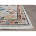 thumbnail image 5 of Abani Azure Collection Beige Teal 4' x 6' Medallion Tribal Vintage Area Rug, 5 of 6