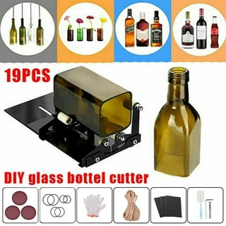 6000 R/Min Electric Glass Bottles Cutter, Glass Cutter Kit for All Shapes,  for Sanding, Polishing