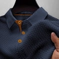 thumbnail image 4 of pstuiky Camisas de vestir de manga corta para hombre, Blusa deportiva informal de color liso para hombre, holgada, de manga corta y cuello redondo ropa de hombre xl, 4 of 5
