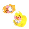 thumbnail image 2 of 2 piezas de reloj para niños (pato), reloj de pulsera para niños resistente al agua con movimiento de cuarzo, dibujos animados en 3D Diseño, reloj digital para niños de 3 a 11 años, niña y niño, 2 of 4