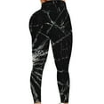 thumbnail image 2 of CHENge Black Yoga Pants for Women Slim Fit Stretchy Scrunch No See Through Tummy Control Cycling Workout Yoga Pants, 2 of 7