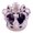 Black Rose, variant on Princess 3D Crown Luxuries Artificial Rose Flower Headdress Hair Accessories with Clips Ribbon