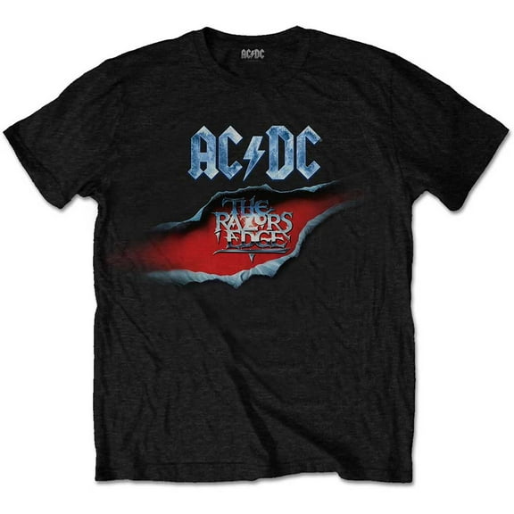 AC/DC Unisex T-Shirt The Razors Edge (Small)