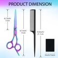 thumbnail image 2 of Hair Cutting Scissors, Stainless Steel Barber Shears for Men/Women, Professional Haircut Kit for Salon & Home Use, Sharp Trimming Shears for Hairdresser, 2 of 4