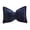 #A02-Navy, variant on Navy Blue Bow Throw Pillow, Soft Chenille Decorative Cushion for Sofa Bed, 3D Knot Accent Pillow for Living Room Bedroom Nursery Home Decor
