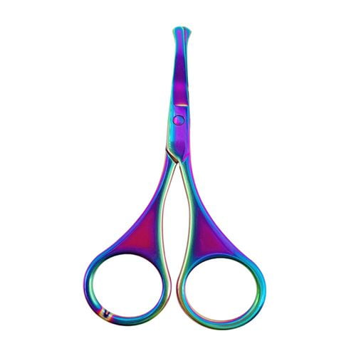 Kaboer Eyebrow Scissors Round Head Small Scissors Cut Nose Hair