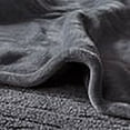 thumbnail image 6 of Beautyrest Heated Microlight to Berber Solid Blanket, King, Grey, 6 of 14