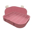 thumbnail image 4 of Caja de arena para conejos, orinal de esquina, entrenador, inodoro, ropa de cama de plástico, caja para orinal Zulema Inodoro para bandeja de arena para conejos, 4 of 8