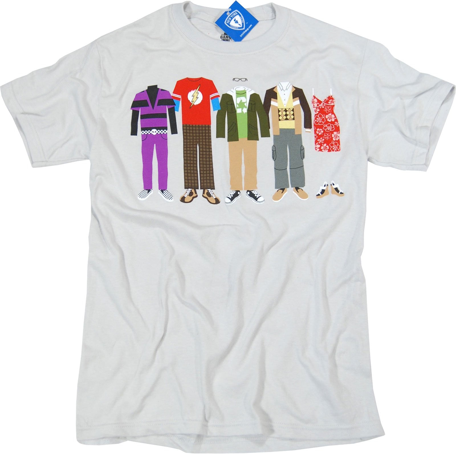 The Big Bang Theory TShirt B Group Clothing Ripple Officially Licensed