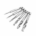thumbnail image 5 of Efficient Drill Tap, Drill Tap Combination Bit Set For Soft Metal, Aluminum Plate Iron, Complete Hole Drilling, Countersinking, High-speed Steel, 6Pcs, 5 of 5