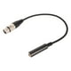 thumbnail image 2 of Cable Adaptador Hembra De 6,5 Mm A XLR Hembra, Conexión Equilibrada Bidireccional De 11,8 Pulgadas Transmisión De Sonido Clara De Baja Distorsión Cable Hembra XLR De 3 Pines, 2 of 7