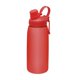 thumbnail image 1 of Botella con cierre de rosca y banda de silicón/ Capacidad de 1 litro rojo 8.8 x 26 cm, 1 of 3