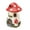 Red, variant on Gymnture spring Solar Mushroom Cottage Garden Statue Decoration Gift
