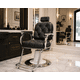 thumbnail image 1 of Silla Sillón De Barbería Negro  Reclinable Reclinable SELDA EXPORTS, 1 of 7