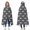 Dachshund, variant on Wearable Blanket,Dalmatian Corgi Bulldog Hooded Wearable Flannel Blanket for Adults & Teens,Winter Poncho Shawl Wrap Cape Cozy Anti-Pill,60"x80"