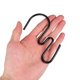 thumbnail image 5 of unbranded 20Ud S De Metal Negro Resistente Para Colgar Faldas Y Shorts En Closet, 5 of 8
