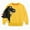 style-01 Yellow, variant on Gubotare Toddler Boy Pullover Sweatshirt Toddler Boys Sweatshirts Patterned Long Sleeve Pullover Crewneck Tops Shirts Size 12 18 Months (Yellow,12-18 Months)