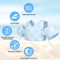 thumbnail image 3 of Gogokids Kids Toddler Swim Vest Life Jacket,Toddler Floaties Fit 22-66 Lbs,Pool Float Jumper Detachable Arm Floaties Water Wing for Boys Girls, 3 of 10
