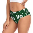 thumbnail image 2 of Fotbe Ho Ho Ho A Calzones Estampados para Mujer – Ropa Interior de Algodón, Cómoda, Suave y Elástica-X-Large, 2 of 6