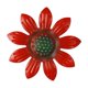 thumbnail image 2 of CREATITOY Outdoor Garden Iron Daisy Wall Hanging Decorative Art, 2 of 6