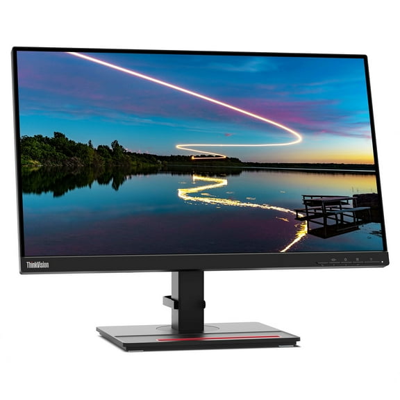 Lenovo ThinkVision T24m-20 23.8" 16:9 Full HD IPS WLED LCD Monitor, Raven Black
