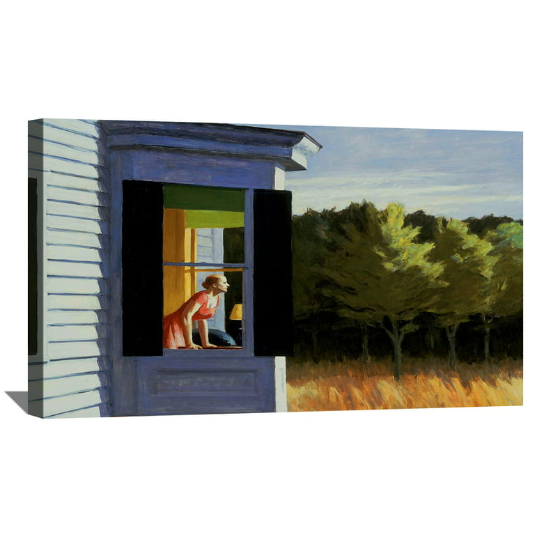 Edward Hopper Painting Art Print Cape