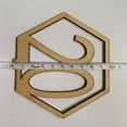 thumbnail image 3 of Advancent Números de de 1-20 Signo con base Hexagonal Decoración de boda Suministros para fiestas Signos para restaurante Artesanía, 3 of 6