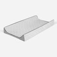 thumbnail image 3 of Bacati - Love Arrows Gray Quilted Muslin Changing Pad Cover, 3 of 8